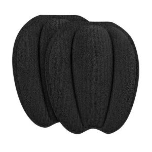 สติกเกอร์ป้องกันการลื่น10ชิ้นแผ่นหนังรองเท้าหน้ารองเท้าส้นสูงผู้หญิง Relief ปวดที่รองเท้าแผ่นเสริมส้นดูแลเท้าโฟมรองพื้นในรองเท้า