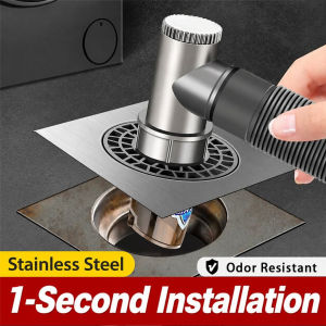 304 Stainless Steel Bathroom Drain Cover Anti-odor Floor Drain Washing Machine
