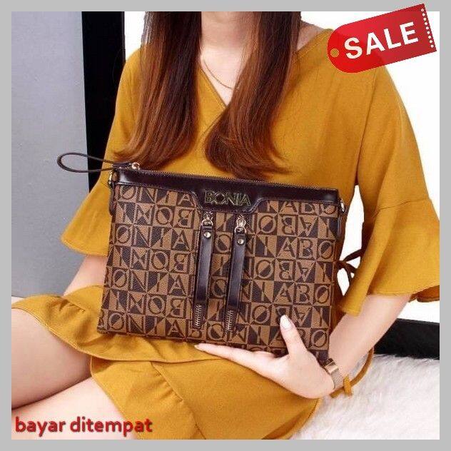 Clutch Wanita Import Simple Murah Branded Mewah Terbaru Kondangan