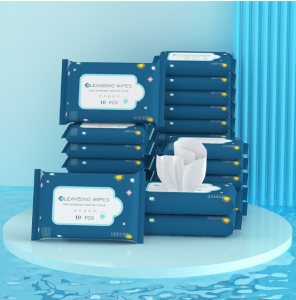 Mini Baby Wet Wipes 1 Packet 10 tissue / Portable Baby Wipe / Purified Pure Water / Safety Certification