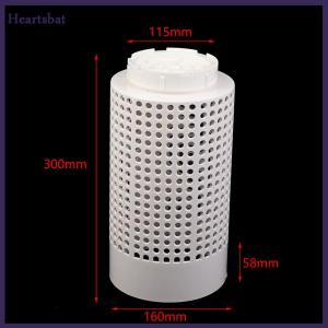 [Heartsbat] 1Pcs White Plastic Earthworm Compost Bin With Holes And Lid Suitable For Garden Courtyard Outdoor Compost Bin