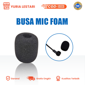 Busa Mic Foam Mic Busa Microphone Gaming Cover Mic Headset Clip On Min 3 Pcs