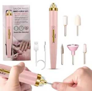 Alat Pengikir Kuku Elektrik 5In1 Pedicure Manicure USB Charger Portable
