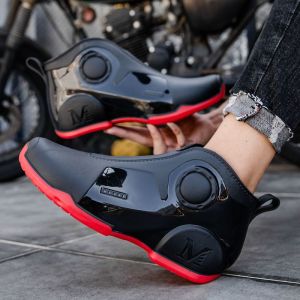 Cool M Rain Boots Men Waterproof Anti-Slip Short Tube Fashion Water Shoes Trendy Casual Work Fishing 48HK㏇X0421