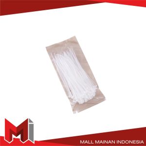 MallMainan-C1119 Kabel Tie Pengikat Serbaguna Ukuran 10CM / 15CM / 20CM Cable Tie Hitam / Kabel Ties