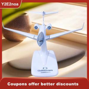 【Y2E2noa】 1PCS Gulfstream G650 Aircraft Diecast 1 200 Scale Airplane Model Planes G650ER Airplane Model Plane Model