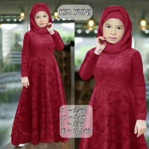 Gamis Anak Perempuan: Desain & Pilihan Pakai Maksyuni