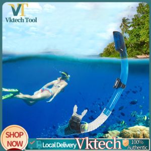 Professional Snorkeling Gear with Full Dry Snorkel and Soft Silicone for Ultimate Underwater Comfort