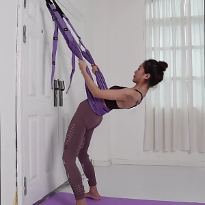 Aerial Yoga Rope Stretch Yoga Handstand Training Device The Leg Splits Practic Stretch Bar and Bends Down To Stretch