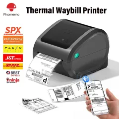 Phomemo M04AS Portable Thermal Label Printer 110mm Sticker Maker