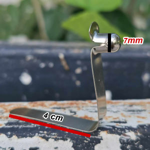 หมุดล็อกเสาเต้นท์ คลิปแบบสปริงสแตนเลส กิ๊บเสาเต็นท์ กิ๊บหัวหมุด คลิปสปริงล็อคท่อโลหะ สําหรับเรือคายัค