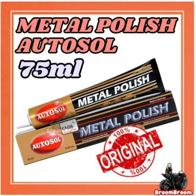 Autosol Metal Polish / Chrome Rust Remover 75ML (MADE IN GERMANY) 75G AUTO SOL AUTOSOL STAINLESS STEEL CLEANER KILAT