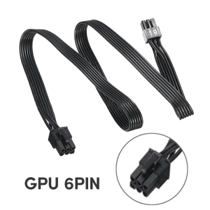 6Pin PCIe Extension Power Cable 6Pin Male to Male 6Pins PCIe Power Extension Adapter Cord