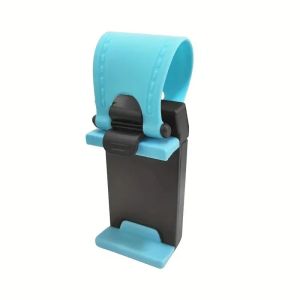 Telescopic Steering Wheel Car Phone Mount – Universal Clip Holder Hands-Free Navigation Adjustable Grip For Safe Driving