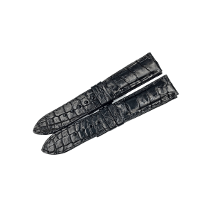 Dây đồng hồ nam size 20mm vân da chân cá sấu thật tặng kèm cốt bảo hành 01 năm không khóa dây đeo đồng hồ nam Men Leather M20DH6C