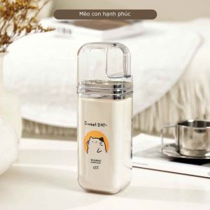 Hộp đựng kem đánh răng du lịchbộ cốc đánh răng du lịch nhỏ gọn tiện lợi cầm tay mang đi