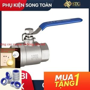 Van Khóa Bi & Van Tay Gạt Khóa Bằng Trục Bi Xoay 90 độ-INOX 304 s60