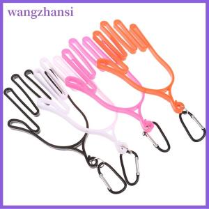 wangzhansi 1ชิ้นผู้ถือถุงมือกอล์ฟกับ carabiner ถุงมือกอล์ฟเปลเครื่องมือกอล์ฟอุปกรณ์แขวนถุงมืออุปกรณ์กอล์ฟ
