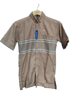 Kemeja Koko Lengan Pendek Dzikrayaat DZ-561 Muhsin Milo Pendek - Baju Koko Dzikroyat/Zikroyat