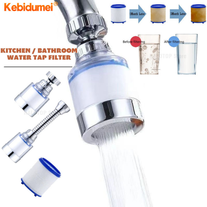 Kebidumei Kitchen Water Faucet Filter Remove Chlorine Heavy Metal