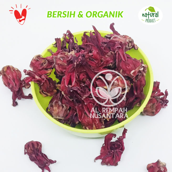 Bunga Rosella Kering - Hibiscus 50 gr - Premium