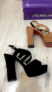 High heels Suedy KS3063