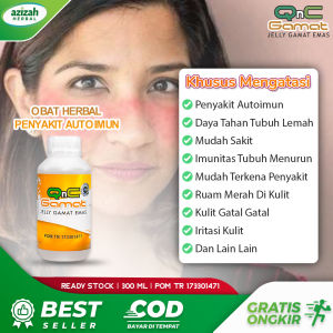 Obat Autoimun Penyakit Lupus Ruam Merah Di Kulit Daya Tahan Tubuh Dan Mudah Sakit QnC Jelly Gamat