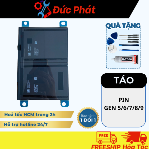 PIN Thay Thế AI PÁT GEN 5/6/7/8/9 (Tặng Keo Dán Và Bộ Sửa)