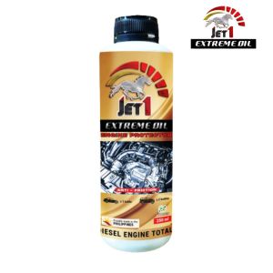 Jet 1 Extreme Oil Engine Protector & Additive Oil Enhancer ( 1L - 250ml - 60ml) Power Booster & Anti Friction.