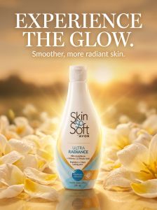 Avon Skin So Soft Ultra Radiance Lotion 250ml — 98% Glutathione Vitamin C Ferulic Acid Brightening