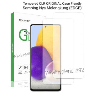 UPGRADEFIT! Tempred Glass Screen Protector VIVO V40 LITE V29E V27E V25E V23E V21 V20 SE V19 V17 PRO V15 V11 V11i V9 Tempered Kaca Super Clear THIN/Anti Gores Temperd Layar NFC Protecth Ful Cover Bening Tanpa List Hitam/tidak ada E V23 V27 V25 i 4g 5g V29