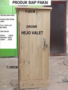 grosir lemari  kayu jati belanda LEMARI SERBAGUNA siap pakai tinggi 100cm panjang 40cm lebar 25cm kokoh dan tahan lama
