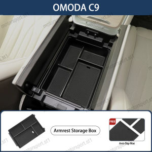[READY STOCK] Omoda C9 Armrest Storage Box Front Tray Center Console Waterproof for Omoda C9 Accessories