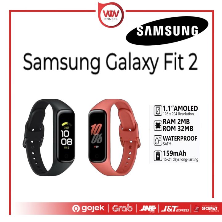 Samsung Galaxy Fit Garansi Resmi Smartwatch Dengan Fitur Heart