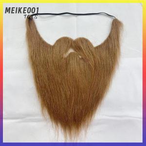 MEIKE001 1ชิ้นเทศกาลตลกคริสมาสต์อุปกรณ์ประกอบฉากงานพรอมชุดแฟนซีเคราปลอมแฟนซีชุดฮาโลวีนปาร์ตี้ผมหน้าหนวด