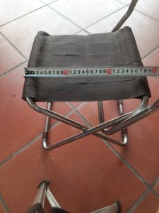ghế gấp khung inox vải dù dùng cho câu cá du lịch  dã ngoại  quán cafe trà chanh