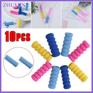 ZHUYUN 10 Pcs Soft anti-slip pen sleeve for painting tools drill pen grip