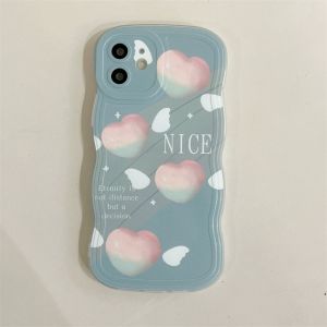 (Lokal Ready) Xinyu Casing hp Samsung A05S A05 A24 A14 A04S A13 A04E A03 A03S A50 A50S A30S A23 A22 A21S A12 A02S A11 A51 A10 A30 A52 A52S M12 A71 A53 A32 M23 5G A33 A73 Peach Heart dan Flower Moon Wavy Edge Soft Case