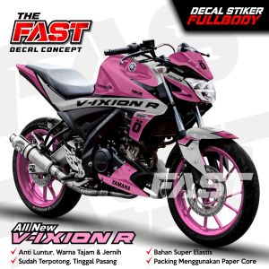 decal vixion r / all new vixion racing variasi warna fullbody TERBARU BISA COD