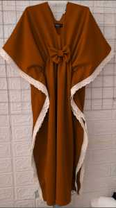 Lulukids-Gamis Kaftan Pita Anak Perempuan Cantik Terbaru Usia 1-13 Tahun Ready 17 Warna