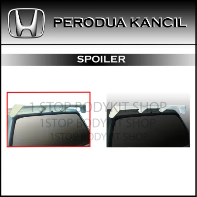 PERODUA KANCIL 660/850 (LAMPU PETAH ) SPOILER (MIRACROSSOE) FIBER(FIBERGLASS)SKIRT LIP BODYKIT