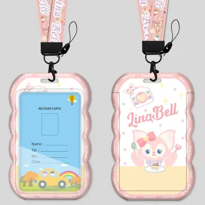 พร้อมส่ง ป้ายชื่อพร้อมสายคล้องคอ ป้ายห้อยบัตร ป้ายใส่บัตรพนักงาน ป้ายใส่คีย์การ์ด ซองใส่บัตรลายการ์ตูน