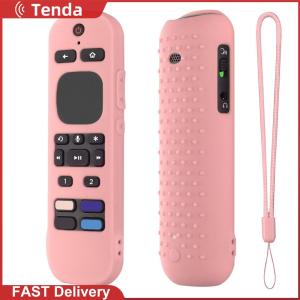 Washable Protective Sleeves with Lanyard Remote Control Protective Cover Anti Fall Replacement for Roku Voice Remote Pro/RC-MC1 for Roku Ultra 2022 TV