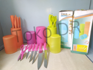 Pisau Set 7pcs / Kitchen Work / Stainless
