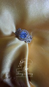 แหวนแฟชั่น เพชรแฟนซี CZ สวยน่ารักกกมาก แบบ บริดเจอตัน ราคา ฿2390.- บาท รวมส่ง Bridgerton style