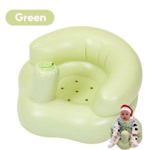 Inflatable Baby Sofa Inflatable Chair Sofa Bath Seats Dining Pushchair PVC Infant Portable Play Game Mat Sofas Learn Stool Equipped With AIR Pump