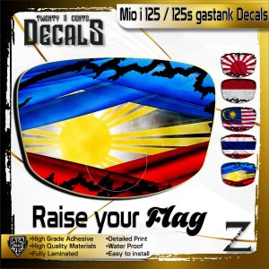 Mio i 125 / mio soul i 125 Gas tank High-Quality Decals and Stickers