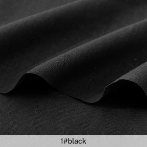 0.5M/1m/2m faux cotton linen fabric pure color soft for DIY shirt clothing curtain luggage home textile tablecloth sewing fabric