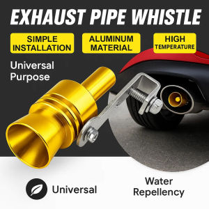 Car And Motorcycle Tailpipe Motorcycle Exhaust Muffler Universal Turbo Sound Whistle Exhaust Pipe