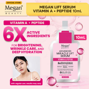 Megan Beauty Advanced Miracle Lift Serum - Vitamin A & Peptide